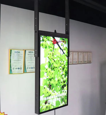 55 ইঞ্চি Lcd ডাবল সাইড ডিসপ্লে মনিটর 3000Nit 700Nit ছাদের ঝুলন্ত