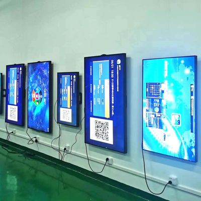 86 ইঞ্চি স্টোরফ্রন্ট উইন্ডো Lcd ডিসপ্লে রিপ্লেসমেন্ট ইনডোর 3500nits Uhd দোকান